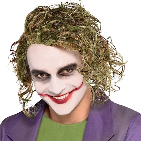 joker costume dark knight wig